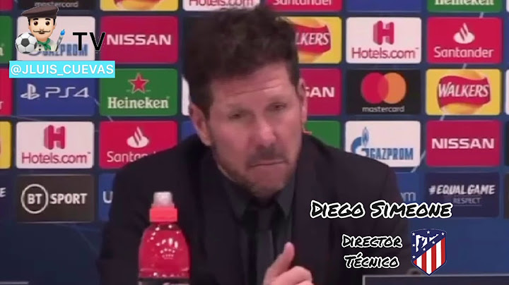 DIEGO SIMEONE: UN PARTIDO QUE QUEDARÁ PARA LA HISTORIA DEL ATLÉTICO DE MADRID