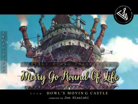 Merry Go Round Of Life Howl S Moving Castle Ost Ghibli Piano