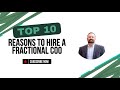 10 Key Reasons to Hire a Fractional COO (Chief Operating Officer)