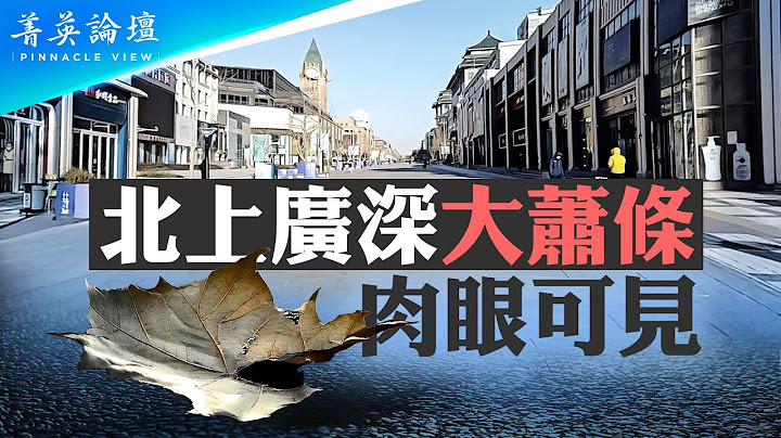 北上廣深大蕭條，肉眼可見; 2024年經濟增長5%，真實情況如何？中國經濟復蘇無望，未來更加嚴峻【 #菁英論壇 】| #新唐人電視台 1/29/2025