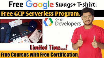 Google GCP Serverless Program|Google Swags|Free Google Cloud Certification|Free Online Course#Google