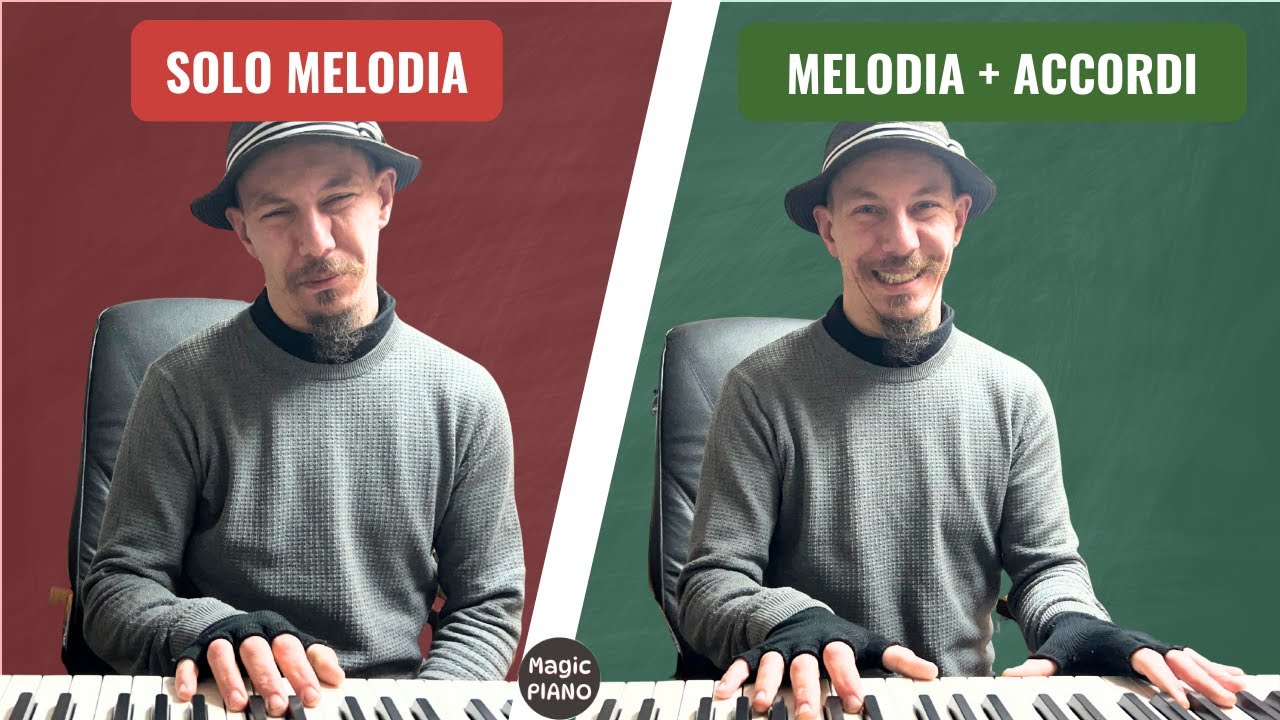 Non sai che accordi usare? Ecco come accompagnare ogni melodia al piano!