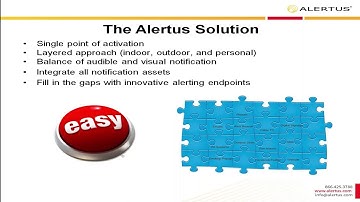 Alertus System Capabilities and System Architecture