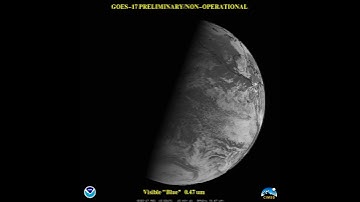 16 Channels of GOES-17 Imagery from 137.2 Degrees West