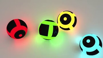 Blender 3D Sphere Robots