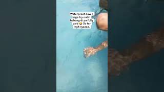 Huawei Nova y73 waterproof test. #waterproof #pool #summer #swimming #outing #fypviral