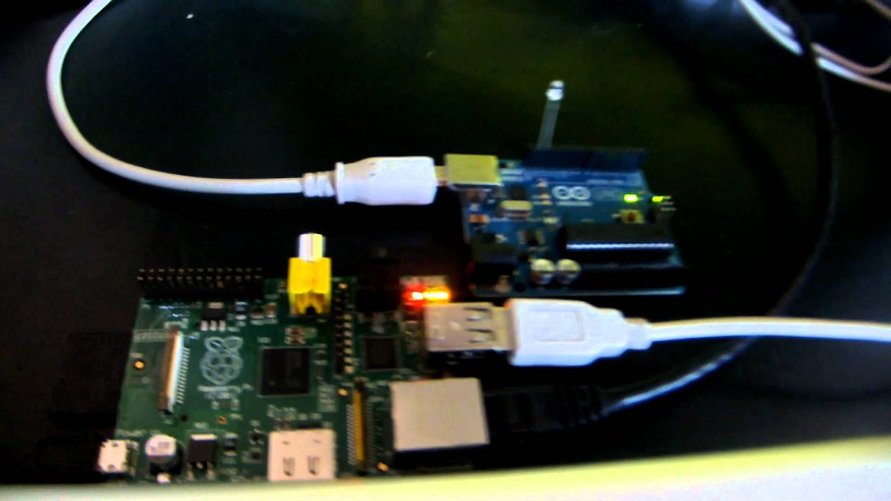 Ardunio und Raspberry Pi verbinden - YouTube