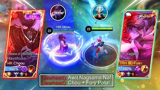Celebrity I MET CHOOU THE CHOU GOD! 2 GLOBALS! FURY CHOU + CHOOU HAYA  IN ONE TEAM! | MLBB Net Worth