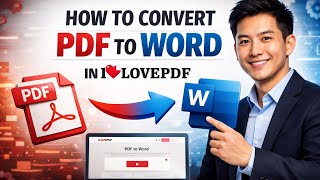 How to CONVERT PDF to WORD in iLovePDF (Step by Step) 2026