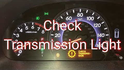2007 Ford Taurus SE - Cheap Or Free Transmission Fix (Check Transmission Light)