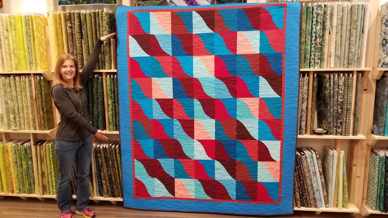 WAVE RUNNER - Cozy Quilt Designs Pattern – Jordan Fabrics