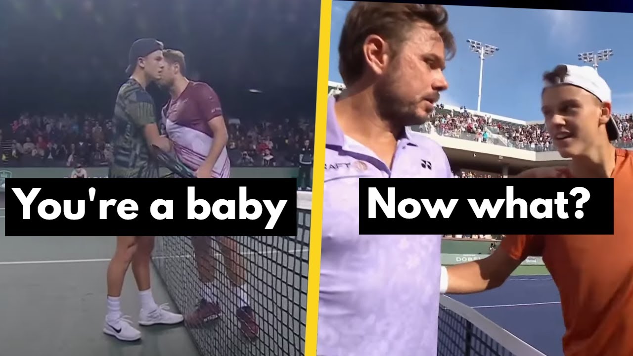 When Tennis "Gets Personal" Moments ● Craziest Tennis Arguments