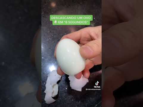 COMO DESCASCAR OVO