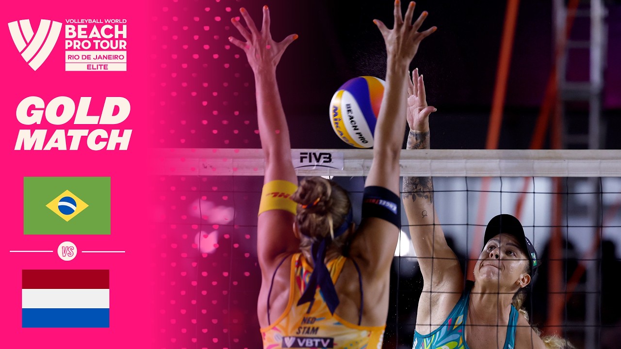 Gold Match - Carol/Rebecca vs. Stam/Schoon | Highlights | Rio de Janeiro 2026 #BeachProTour