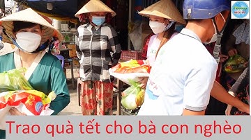 453 | Thiện nguyện trao quà tết cho bà con nghèo ở xã mỹ lâm