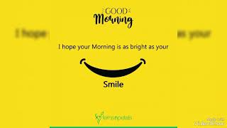 new good morning my best friend with smile😊 by @Good Morning Quotes 567 views 1 month ago 1 minute