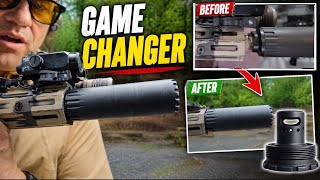 This changes suppressor mounting forever. Shorter, Lighter & Quieter