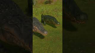 Deinosuchus on Evolution 3 #jurassicworld #jurassicworldevolution3 #deinosuchus