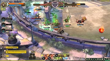 Tree of Savior PvP vs 200 Pyromancer 2nd Round Bug Team Wipe