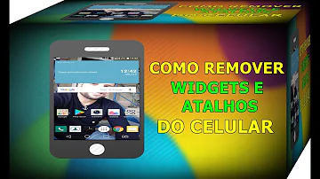 Como retirar o widget?