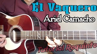 Video thumbnail of "EL VAQUERO tutorial Requinto"