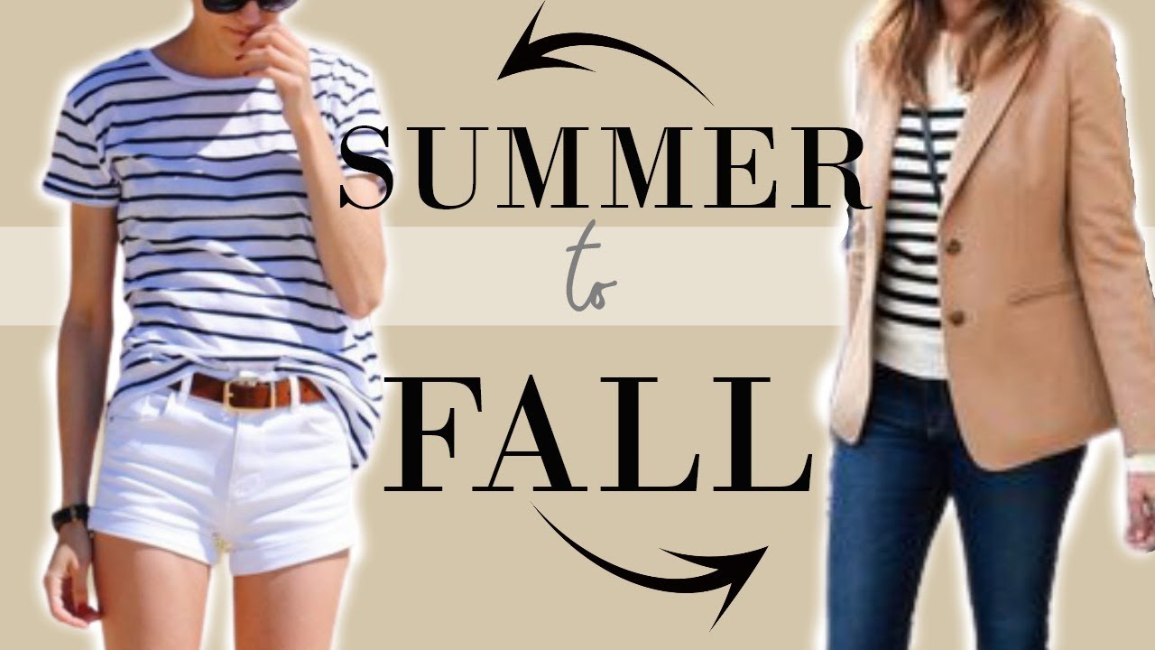 summer to autumn outfits