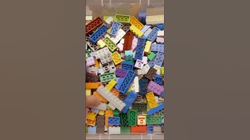 [ASMR] Sorting LEGO Colours: Red