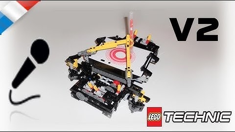 Lego Technic - Spirograph V2 demonstration (French)