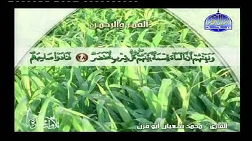 ما تيسر من سورة القمر :: محمد شعبان أبو قرن Almajd3 HD