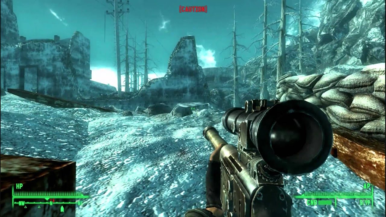 Fallout 3 Operation Anchorage part 1 of 2 Reaching the Pulse Field - YouTube