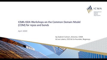 ICMA ERCC - ICMA ISDA CDM Repo Workshops, Gabriel Callsen and Leo Labeis