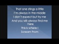 Say Anything-Marianas Trench(with lyrics)