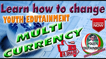 learn now how to change multi currency in tally erp 9
