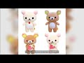 Anime Rilakkuma Cartoon Plush Doll Soft bear Toys Kawaii Room Decor Teddy Bear Plushies Cute Couple