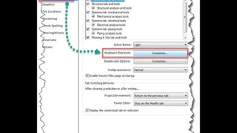 Cách đổi lệnh và tạo lệnh tắt trong phần mềm Revit
