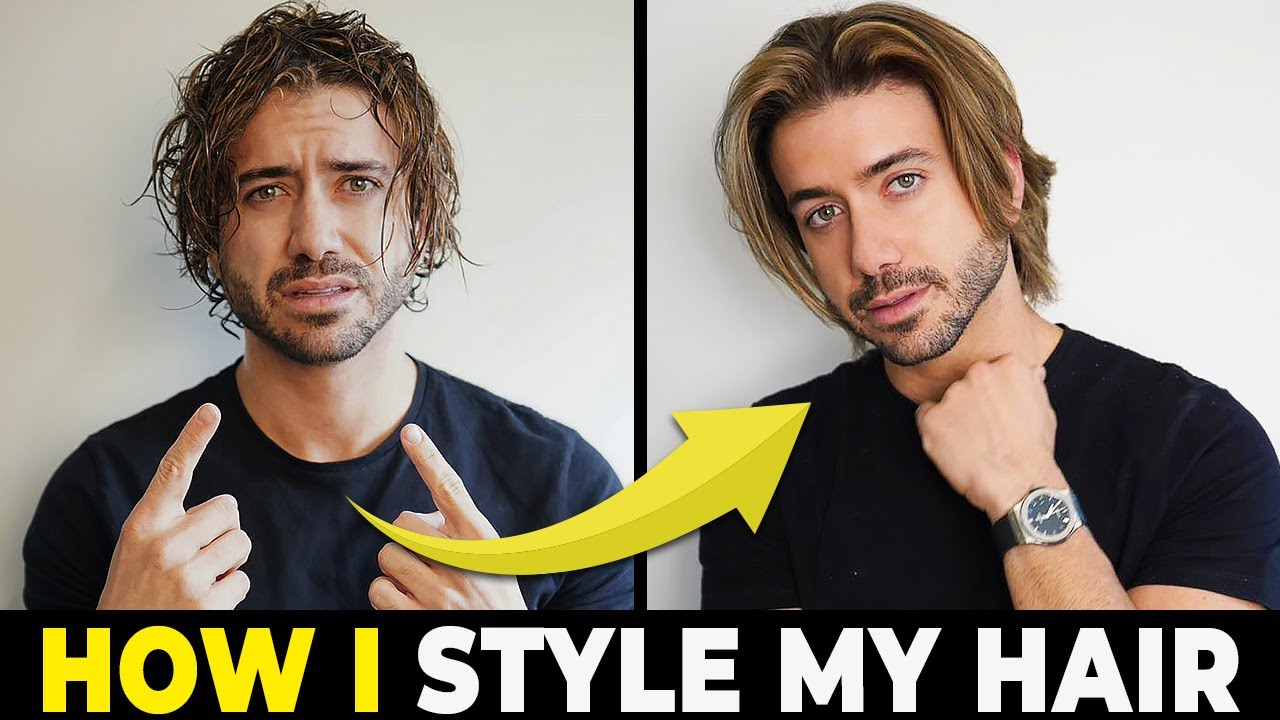MEN'S HAIRSTYLE TUTORIAL | How To Style Medium Length Hair | Alex Costa -  thptnganamst.edu.vn