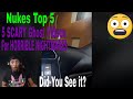 Nukes Top 5 - 5 SCARY Ghost Videos For HORRIBLE NIGHTMARES (REACTION)