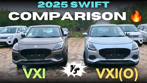 2025 Maruti Suzuki Swift VXI Vs Swift VXI (O) 🔥| Detailed Comparison | beCARladka