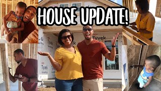 NEW HOUSE CONSTRUCTION TOUR || BEAM BLESSING OUR HOME || HOME SWEET HOME || SEPTEMBER 2021