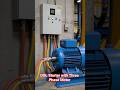 DOL Starter With Motor, #viral #ytstudioes #shorts #short #dolstarter #electrical #iti #shortclip