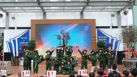 Mãn nhãn với màn trình diễn các bé lớp 2A6 , Trường Tiểu học Tây Sơn, BĐ: Thầy Huy