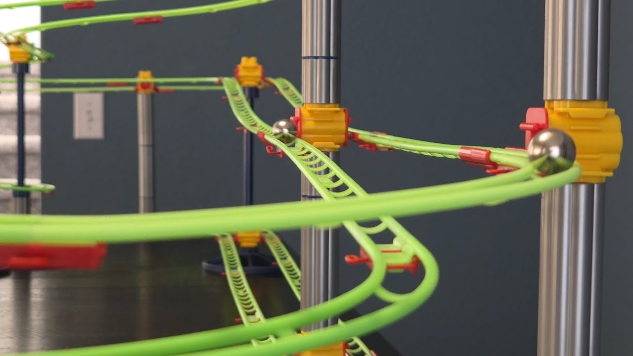 Two Lovers Dancing - A Valentine Marble Roller Coaster