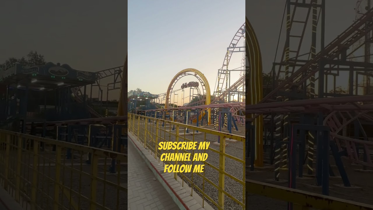 Kashmir Park, Askari park , Roller Coaster, Roller Coster, train 08 