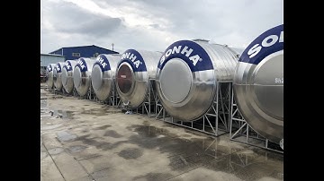 Review cẩu bồn nước inox - Bồn nước công nghiệp Sơn Hà - Giải pháp cho mọi công trình