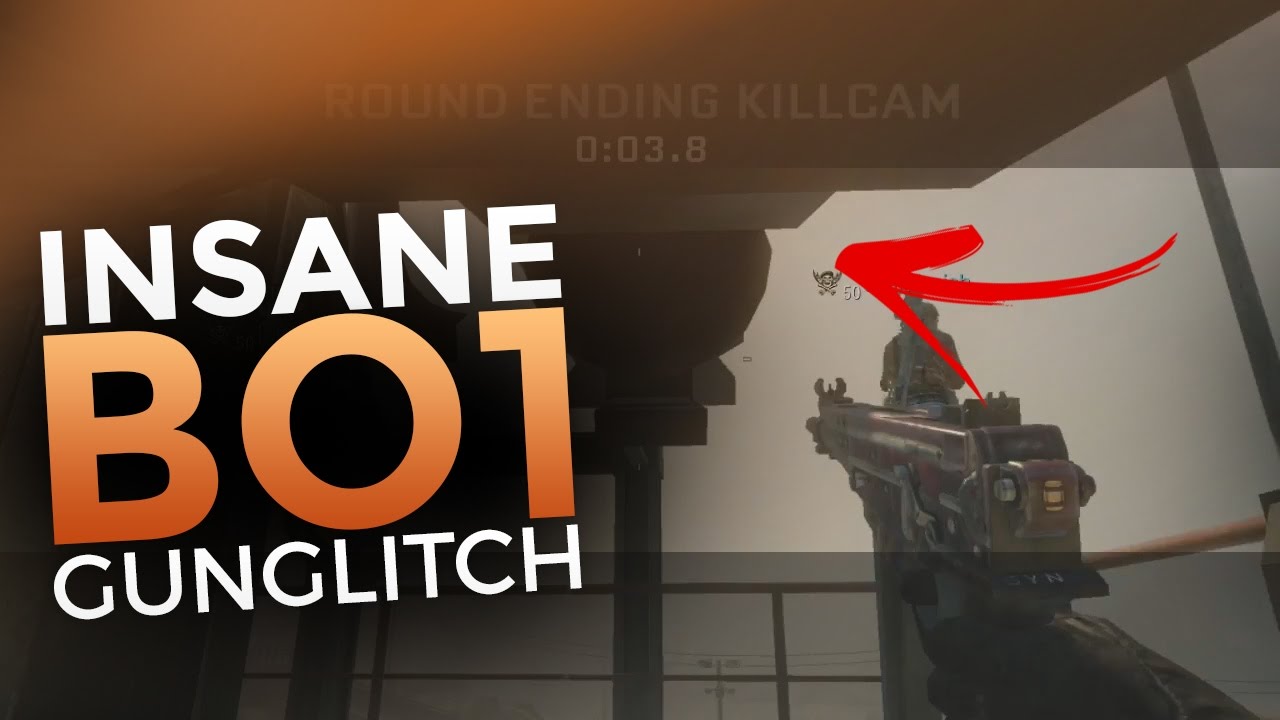 INSANE BO1 GUNGLITCH SUICIDE SHOT!! - INSANE BO1 GUNGLITCH SUICIDE SHOT!!