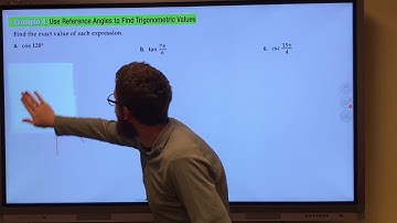 Evaluating Trig Functions 3 (Using Reference Angles)