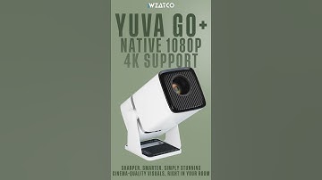 WZATCO YUVA Go plus – Native 1080p, 4K support, #wzatco #projector #hometheater #tech #techno #yuva