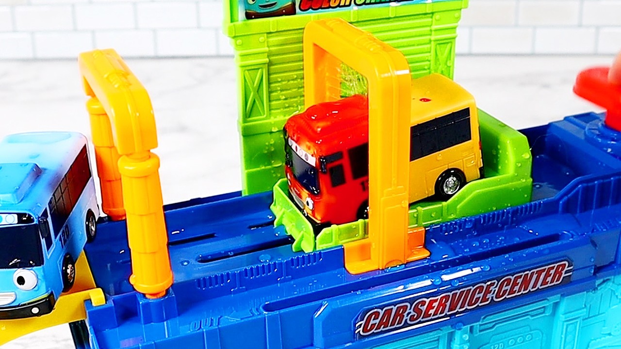 Toy ASMR Tayo Bus Color Changer Fidget 타요 버스 장난감 리뷰 Satisfying with Unboxing & Review Toys