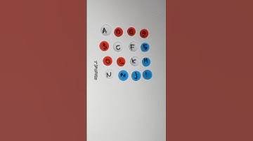 Drawing A Starlight line With Alfabet A To P #line #maths #shorts