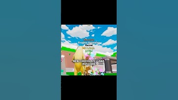 New chocolate llama rot code 💀